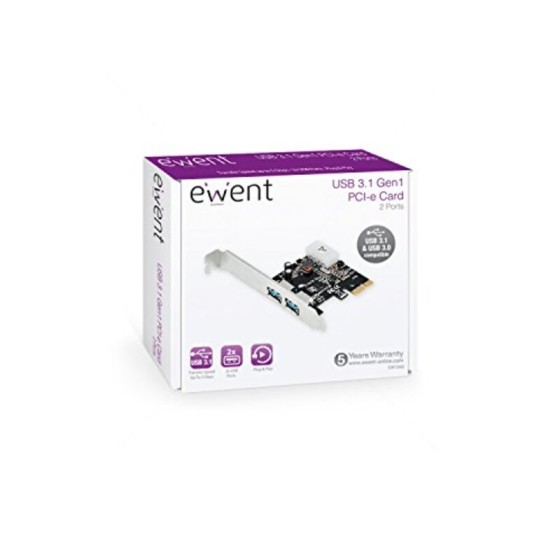 Carte PCI Ewent ITCCID0079 2x USB 3.1