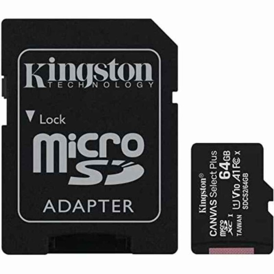 Carte Mémoire Micro SD avec Adaptateur Kingston exFAT