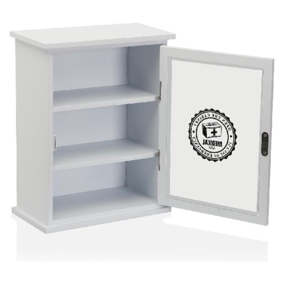 Malette de Secours Mural Timbre Bois MDF (13 x 31 x 24 cm)