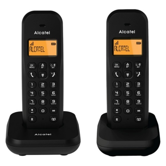 Téléphone Sans Fil Alcatel E155 DUO Noir