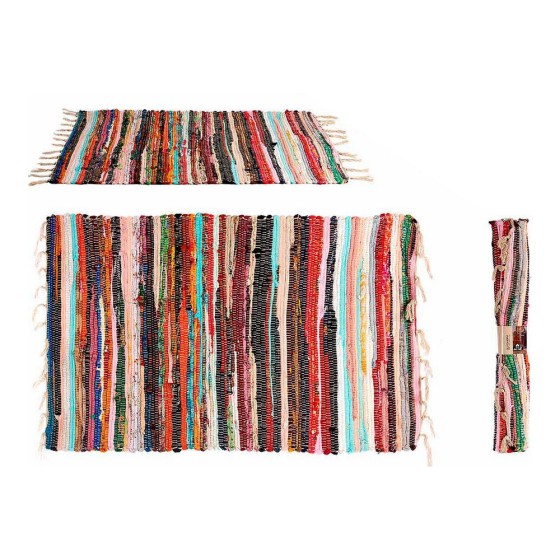 Tapis Coton Multicouleur...