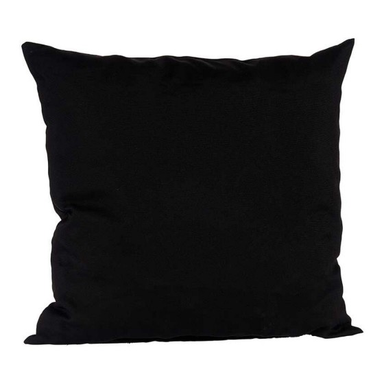 Coussin Lisse Noir (40 x 16 x 40 cm)
