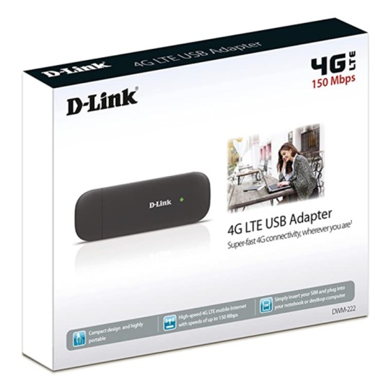 Adaptateur USB Wifi D-Link DWM-222             