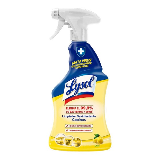 Spray désinfectant Lysol...