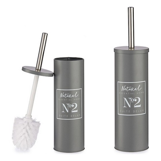 Brosse de salle de wc Gris...