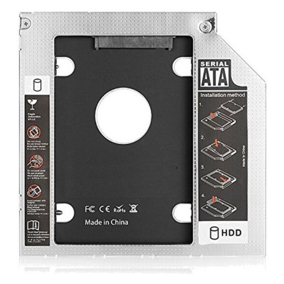Adaptateur d'unité optique HDD/SSD SATA (12,7 mm) Ewent EW7005