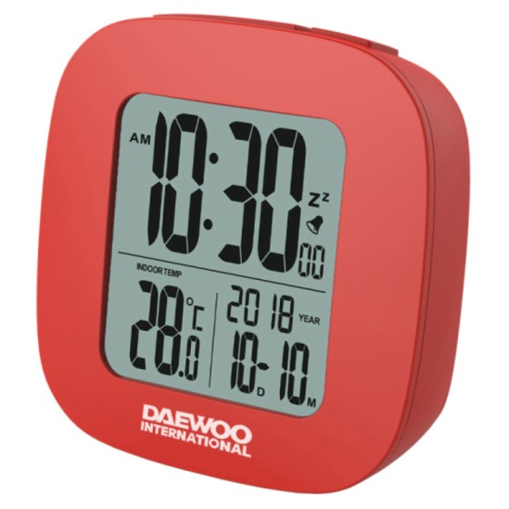 Radio-réveil Daewoo DCD-26B LCD
