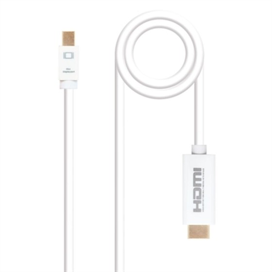 Adaptateur Mini DisplayPort vers HDMI NANOCABLE 10.15.4002 Blanc