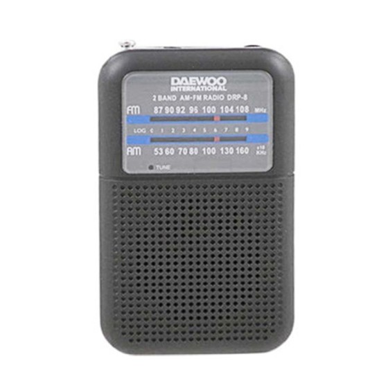 Radio transistor Daewoo DRP-8B