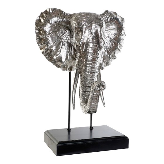 Figurine Décorative DKD Home Decor Résine Eléphant Bois MDF (42 x 30 x 56 cm)