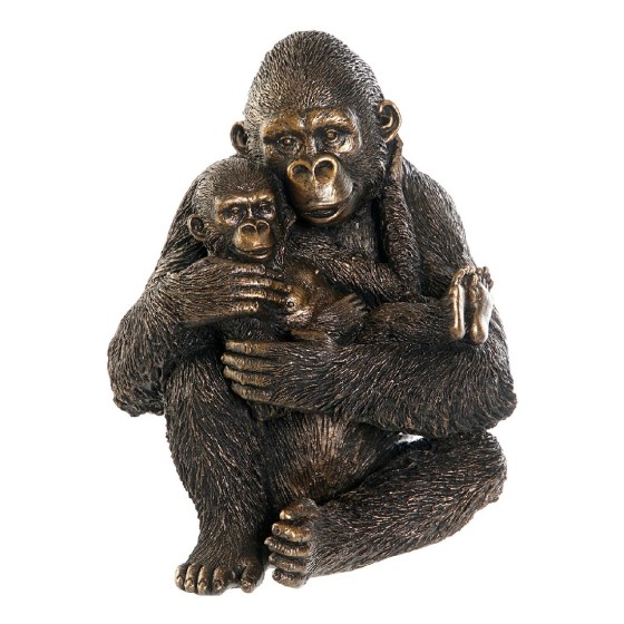 Figurine Décorative DKD Home Decor Résine Gorille (17 x 15 x 23 cm)