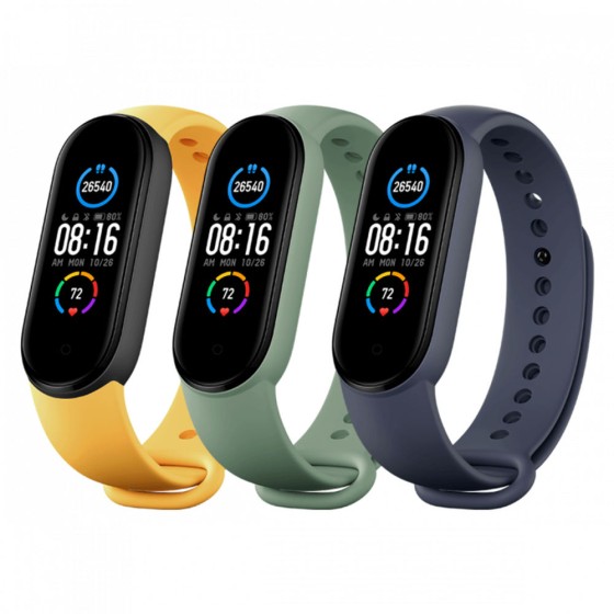 Bracelet à montre Mi Smart Band Xiaomi BHR4640GL (3 pcs)