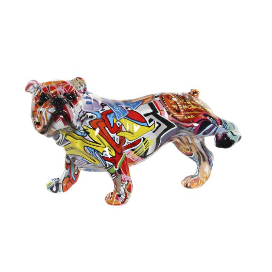 Figurine Décorative DKD Home Decor Résine Chien Moderne