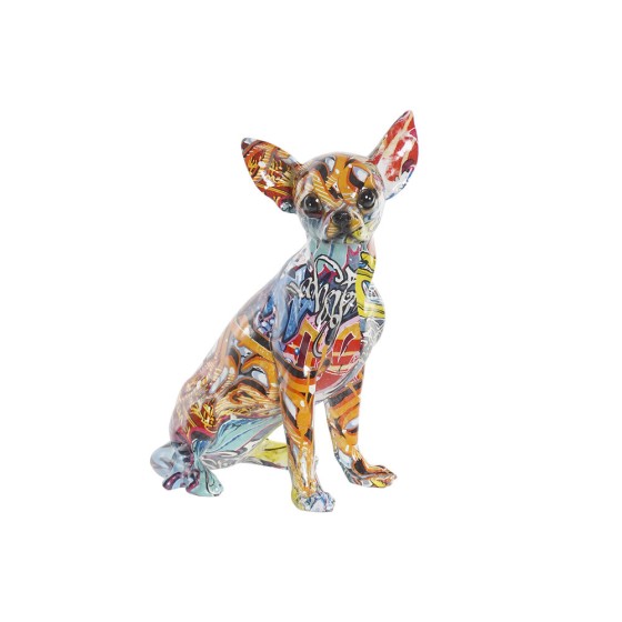 Figurine Décorative DKD Home Decor Résine Chien (17 x 11 x 25 cm)