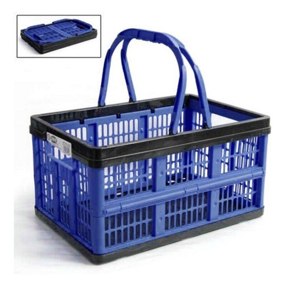 Boîte pliable avec poignées Voilà Tontarelli 16 L Bleu