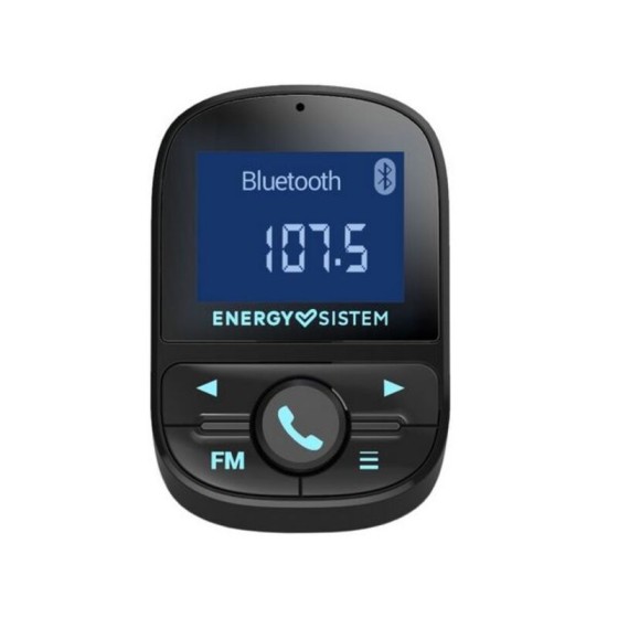Lecteur MP3 et émetteur FM Bluetooth pour voiture Energy Sistem 447268 USB Noir