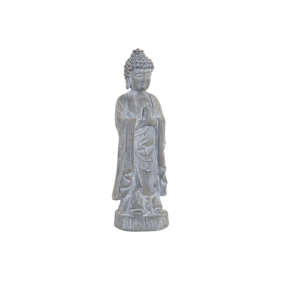 Figurine Décorative DKD Home Decor Fibre de Verre Buda Finition vieillie (16.5 x 15.6 x 50.7 cm)