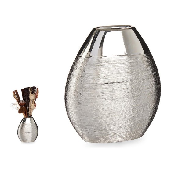 Vase Largeur Céramique Or (8 x 19,5 x 17,5 cm)