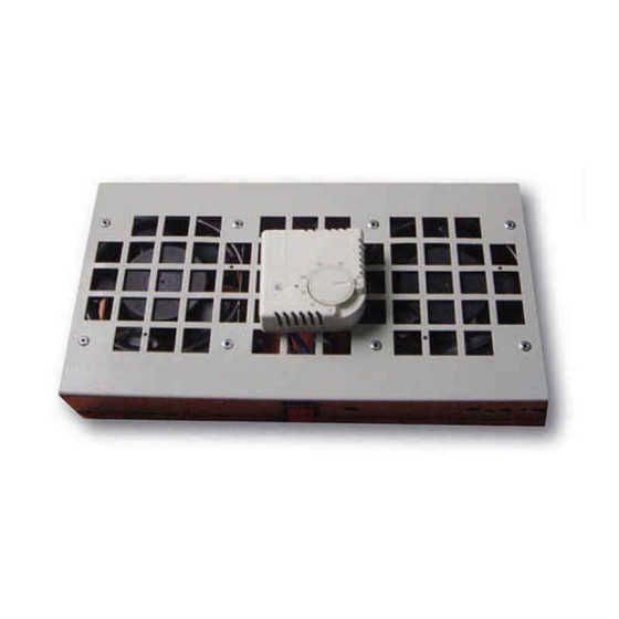 Ventillateur de cabine Digitus Rack Mural 19"