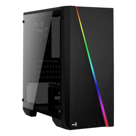 Boîtier ATX semi-tour Aerocool Cyclon Mini LED RGB Noir