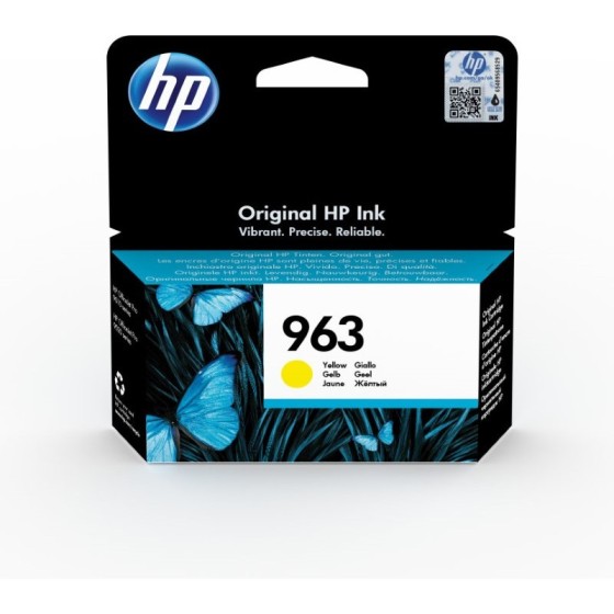Cartouche d'encre originale HP 963 Jaune