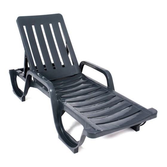 Chaise longue Gris (66 x 42...