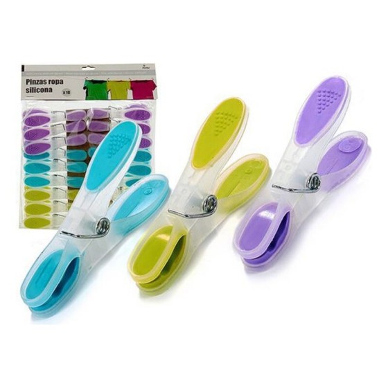 Pinces à linge Silicone (18 Pièces)