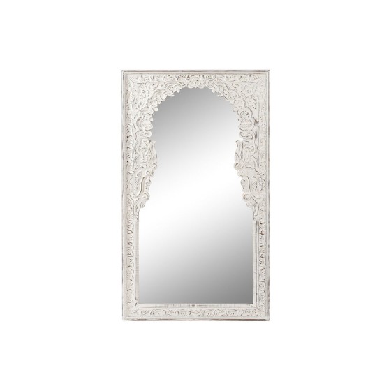 Miroir mural DKD Home Decor Blanc Bois MDF (70 x 4 x 120 cm)