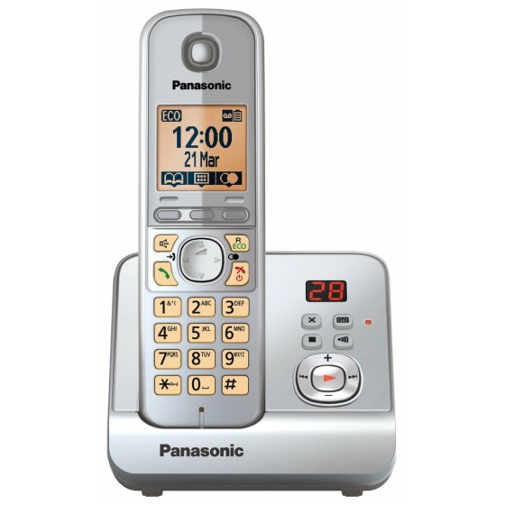 Téléphone Sans Fil Panasonic Corp. KX-TG6721GS (Reconditionné A+)