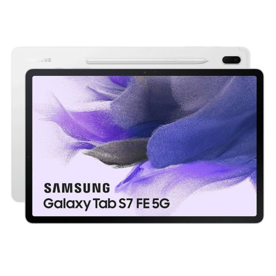 Tablette Samsung TAB S7FE 5G T736 Argenté 128 GB 6 GB 12,4"