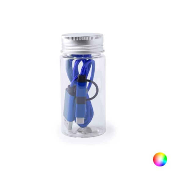 Câble USB vers Micro USB, USB-C et Lightning 146177 (1 m)