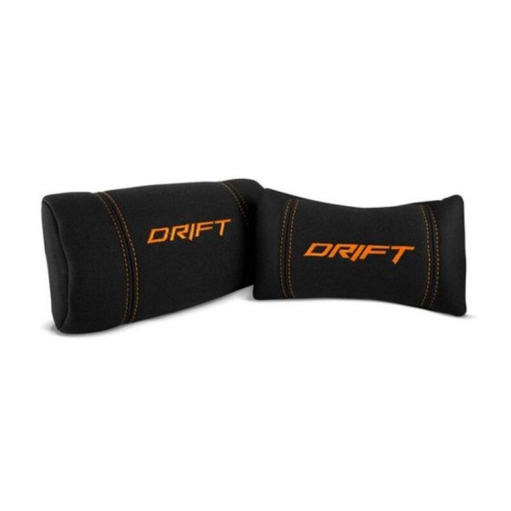Chaise de jeu DRIFT DR100BO Orange Noir