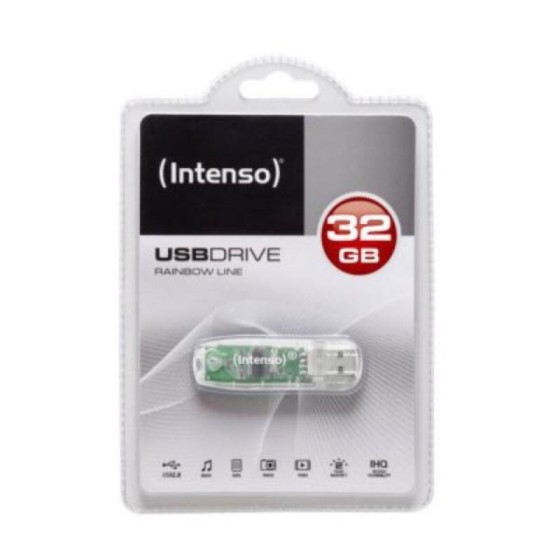 Clé USB INTENSO Rainbow Line 32 GB Transparent 32 GB Clé USB