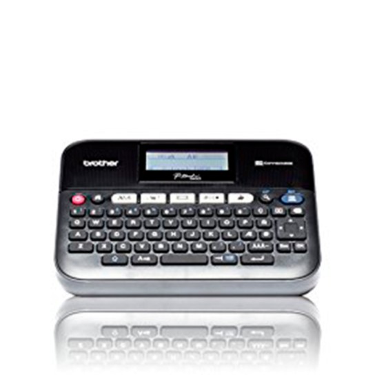Etiqueteuse électrique avec clavier et connexion PC Brother FIMITE0159 PTD450VPUR1 Qwerty (65) LED 6 x AA (LR6/HR6)