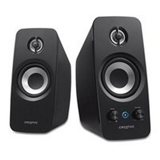 Haut-parleurs de PC Creative Technology T15F-51MF1670AA000 2.0 Bluetooth BasXPort Wireless Noir