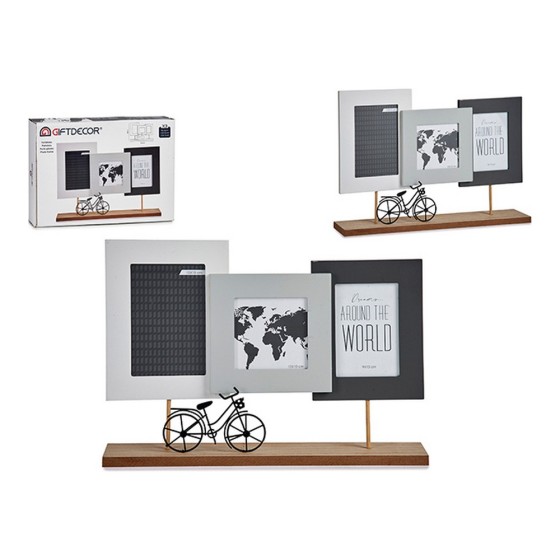 Cadre photo Bicycle Triple (7 x 29 x 40,5 cm)