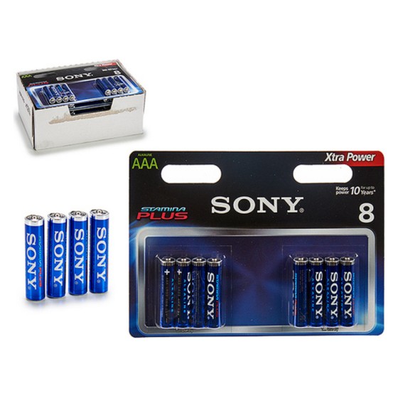 Batteries Stamina Plus Sony AAA R03 (8 pcs)