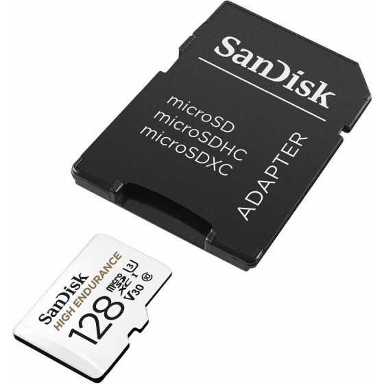 Carte Mémoire Micro SD avec Adaptateur SanDisk SDSQQNR-128G-GN6IA   128 GB UHS-I