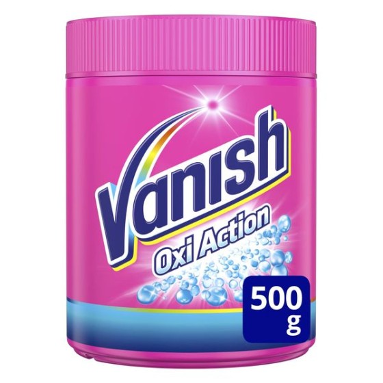 Détachant en Poudre Vanish Oxi Action Pink 500 gr