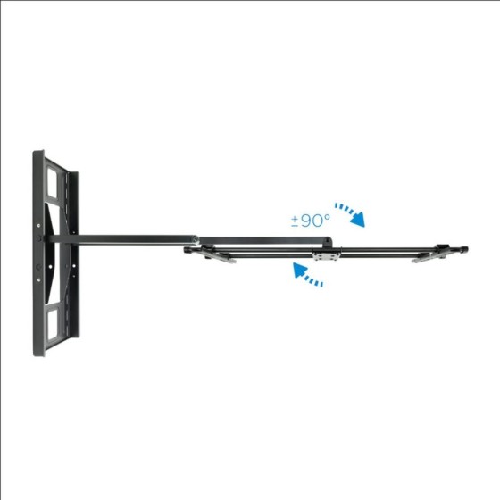 Support TV avec Bras TooQ LP4380XL-B 10400 mAh Noir
