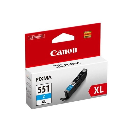 Cartouche d'Encre Compatible Canon CLI-551C XL IP7250/MG5450 Cyan