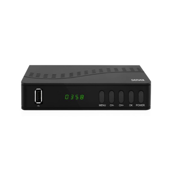 TNT Denver Electronics DTB-140 DVB-T2 Noir