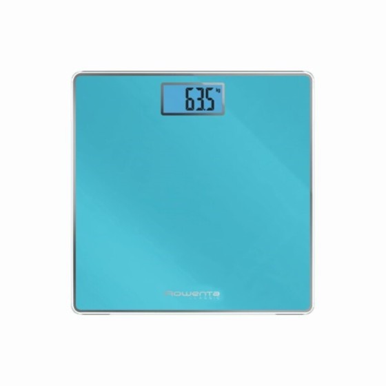 Balance Numérique de Salle de Bain Rowenta BS1503 3" Verre trempé Turquoise