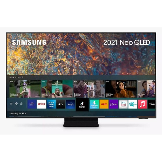 TV intelligente Samsung QE55QN95AAT 55" 4K Ultra HD QLED Wi-Fi Android TV Argenté