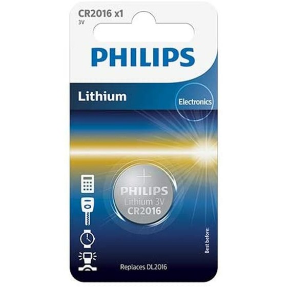 Batteries Philips CR2016/01B