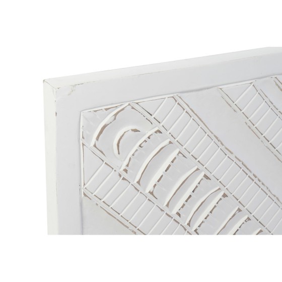 Tête de lit DKD Home Decor Blanc Bois MDF (160 x 3 x 80 cm)