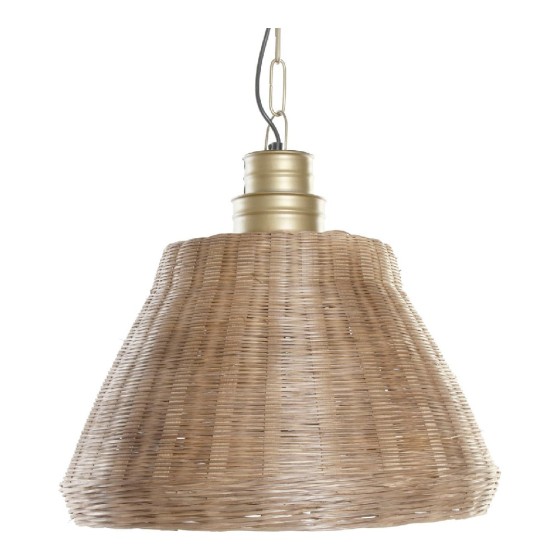 Suspension DKD Home Decor Métal osier (50 x 50 x 45 cm)
