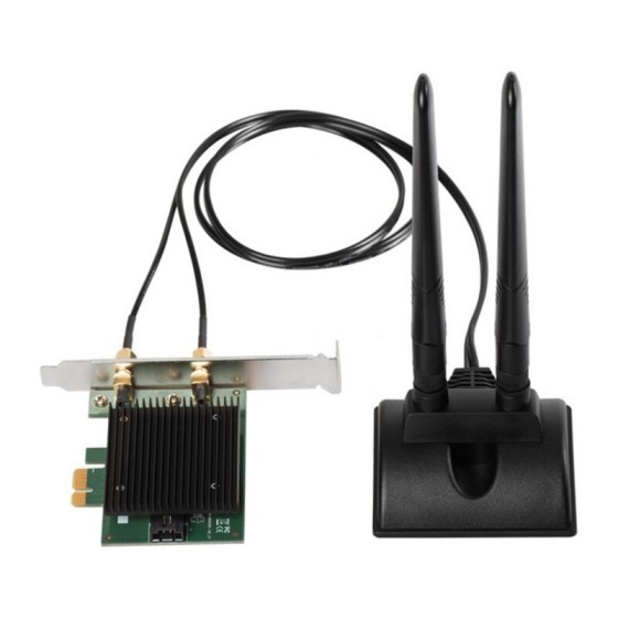 Adapteur réseau Edimax EW-7833AXP 5 GHz Bluetooth Noir