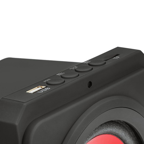 Haut-parleurs pour jeu Mars Gaming MSX Bluetooth 35W Noir