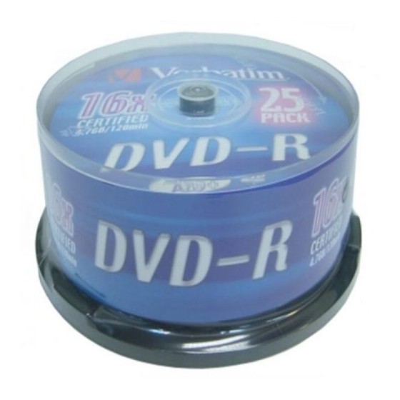 DVD-R Verbatim 43522 16x 25...